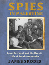 Cover image for Spies in Palestine